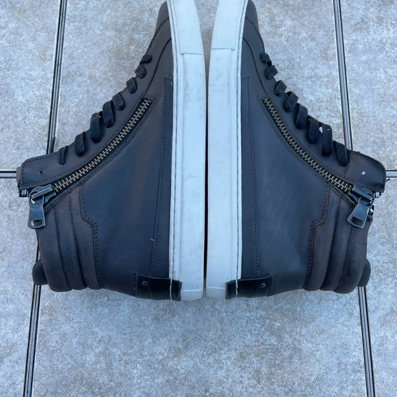 Crime London HIGH TOP DOUBLE ZIP sneakers